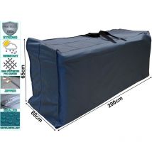 Quick-star - Kissentasche Schutzhülle für 8 Rollliegen Auflagen 200x60x65cm