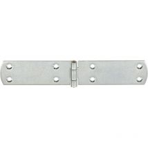 Französische Kistenbänder verzinkt 140 x 35 mm Scharniere - Vormann