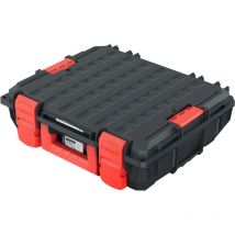 Kistenberg - c Block Pro 15 - Maletín de herramientas con separadores extraíbles, color negro y rojo