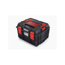 Kistenberg - c block alu log, caja de herramientas con organizador, 30 compartimentos, resistente y duradera, ideal para profesionales y aficionados.