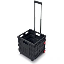 Kistenberg - cart 1 KCT4040 mallette à outils chariot de transport pliable sur roues poignée télescopique en aluminium