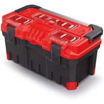 Kistenberg Werkzeugkiste Werkzeugkasten Werkzeugbox Toolbox aus Kunststoff leer, Version: KTIPA5530-3020 554 x 286 x 276