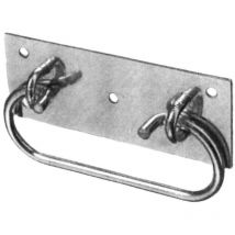 Lüsebrink, Kistengriffe Nr.84/5,schwer L100mm,b42mm,griffø4,8mm Griffl.