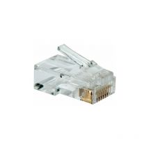 Kit 100 connettori rj45 equip telefonia 121151