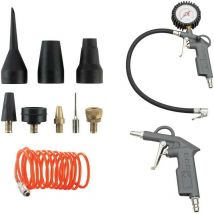 Zipper - Kit 11 pz compresor de aire accesorios pneumaticos zi-comzub11