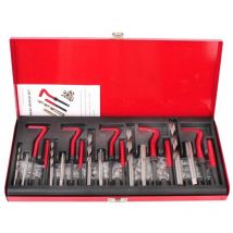 Kit 131 Pz Accessori Riparazione Filetti Ripristina Filettature Elicoidi Maschi