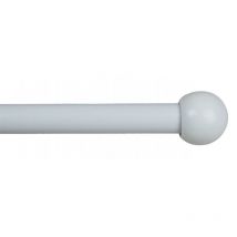 HAROLD - Kit tringle extensible ø 16/19 mm 110 à 210cm Coloris - Blanc