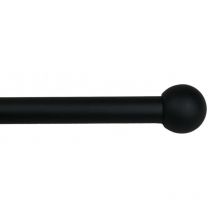 Harold - Kit tringle extensible ø 16/19 mm 110 à 210cm Coloris - Noir mat