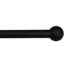 Secodir - harold - Kit tringle extensible ø 16/19 mm 165 à 310cm Coloris - Noir mat