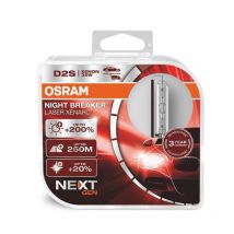Kit 2 Ampoules Xénon auto Osram xenarc night breaker laser D2S 220% 66240XN2-2HB