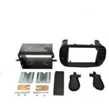 Adnauto - Kit 2 Din compatible avec fiat 500 07-15 Noir Mat