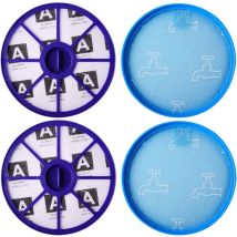 Kit 2 Remplacement Filtre Lavable Pour Aspirateur Dyson Dc29 Dc19 Dc19t2 Dc20 Dc21