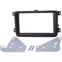 Adnauto - Kit 2Din compatible avec Seat Skoda vw - noir brillant