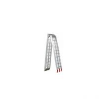 Helloshop26 - Rampe de chargement pliable en aluminium antidérapante motos quads voitures remorques rails d'accès charge Max 340 kg