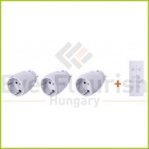 GAO - Kit 3 enchufes "mini" telemandos + Mando a distancia