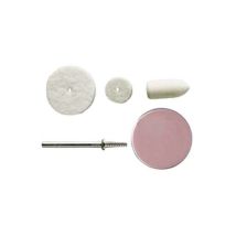 Coffret pour un outil multifonction – Kit d'accessoires de polissage 5 pièces – Matières