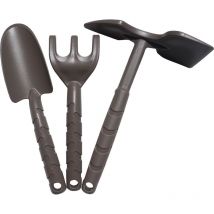 Outils de jardin 3 outils - Taupe