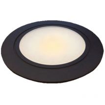 Kit 3 spots led 12v - Lumen : 360 lm - Décor : Noir - Diamètre : 62 mm - Encastrement : ø 55 x 12 mm - Epaisseur : 2 mm - Indice de rendu des