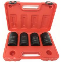 Kit 4 Bussole Ad Impatto Per Avvitatore Pneumatico Da 1 Boccole 32 33 34 36 Mm