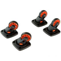 Ferplast - L440 kit 4 roues Kit roulettes pour porte-chiens/chats Atlas 10, 20, 30 et 40. Variante L440 kit 4 wheels - Misure: -