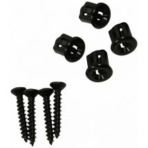 Kit 4 tornillos + tacos para panel frontal 50293036005 Arthur Martin Electrolux
