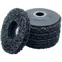 KIT 5 Disco lamellare da 115 smerigliatrice per scrostare e rimuovere Ruggine