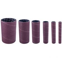 Scheppach - Kit 6 manchons abrasifs gr 80 pour ponceuse a broche osm100 et 600