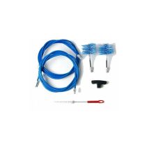 Kit 6 Mt E 2 Scovoli Pellet 80mm Pulizia Stufa Tubi Canna Fumaria
