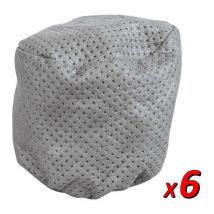 Kit 6 pz filtro in tessuto per aspiratori Scheppach nts30premium e asp50-es