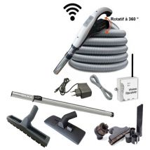 Kit 8 Accessoires + 1 Flexible Universel On/off Type Aldes - Longueur Au Choix (de 6 À 15m) - 14m