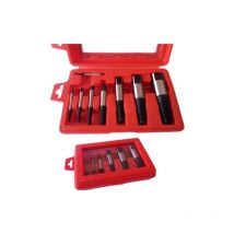 Kit 8 estrattori conici per viti bulloni spezzate prigionieri estrattore conico