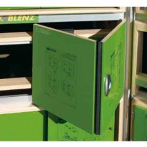 Koblenz - Bisara Central Regulable S-2200 - Guías y herrajes puertas correderas plegable serie 2200 para 20 Kg por hoja