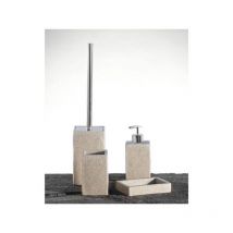 Kit accessori bagno Syl sabbia Metaform
