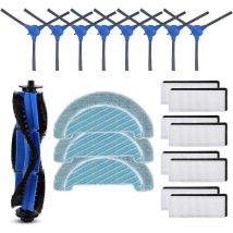Recamania - Kit accessori di ricambio per Cecotec Conga 1090 (1 cepillo principale, 8 cepilli laterali....)