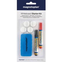 Kit Accessori Lavagna Bianca Whiteboard Magnetoplan Whiteboard Starter Kit 37102 37102