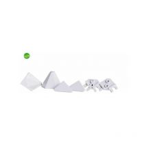 Alzatina Kimono pennellabile grigio 1,95 x 1 x 5,5 cm