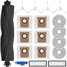 Alovez - Kit accessori per Dreame L10s Ultra/L10 Ultra, 6 sacchetti per aspirapolvere antipolvere, 4 panni lavabili, 4 spazzole laterali, 2 filtri, 1