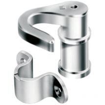 Kit accessori per serrature ad aste rotanti - in zama nichelata (art.ogra 875bbn)