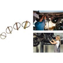 BS - Kit Acciarino Fissaggio a Molla 4.5m a 11m Perno Bloccaggio Albero Tenuta Auto