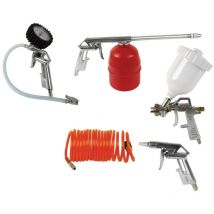 Kit 5 outils pour Air comprimé pour Compresseurs d'air raccord 1/4' Itools