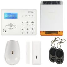 Iprotect Evolution - Kit Alarme maison rtc 03 avec sirène solaire