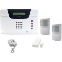 Avidsen - Alarme Maison multizones sans fil avec trasnmetteur 100740