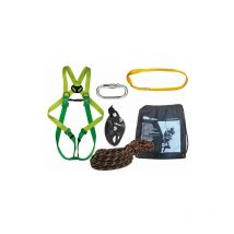 Kit anticaduta completo da lavoro per tetti e posti alti Climax