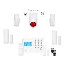 Kit antifurto casa allarme touch screen combinatore gsm alexa google home