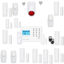 Antifurto casa allarme touch screen combinatore gsm alexa google home