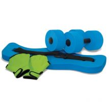 Kokido – Kit de aqua fitness foam – Incluye pesas, guantes y cinturón – Ideal para tonificar músculos en la piscina