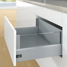 Kit arcitech 126 avec designside hauteur 250 - Décor : Anthracite - Longueur : 300 mm Hettich