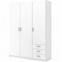 Kit armadio sprint 3A 3CASS bianco