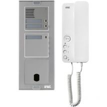 Kit Platine et poste audio Sinthesi Alu 3 boutons 3 modules 2VOICE programme Urmet KASA83/03