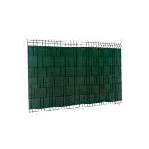 Idmarket - Kit aus weichen, grünen, horizontalen PVC-Verdunkelungslamellen 35 m
